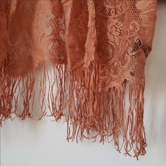 Forever 21 Fringe Open Lace Cover Up - Picture 2 of 4